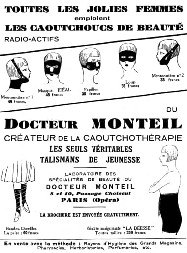 1929 Dr. Monteil straps