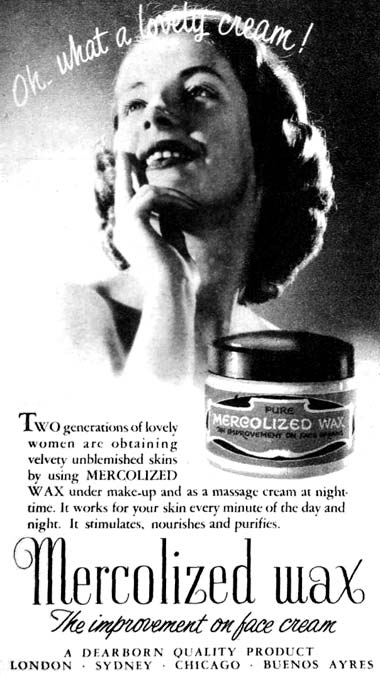 1952 Mercolized Wax
