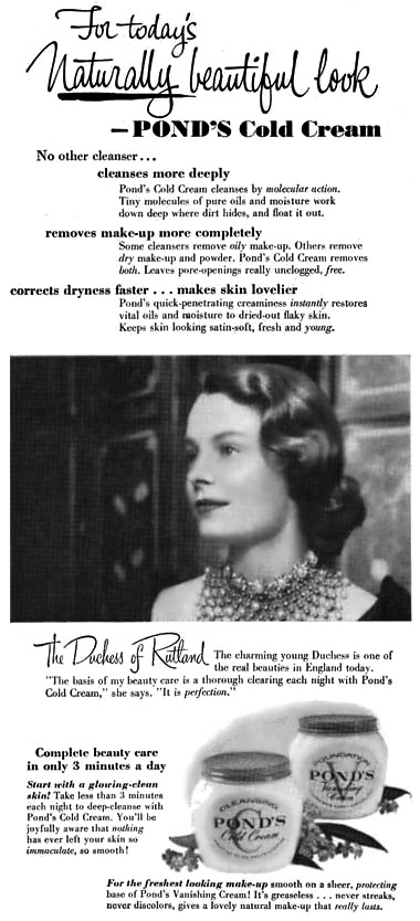 1956 Ponds creams