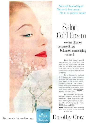 1957 Dorothy Gray Salon Cold Cream