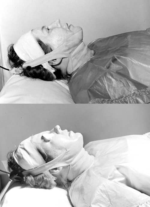 1950s Srapping salon treatment