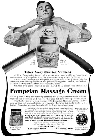 1905 Pompeian massage cream