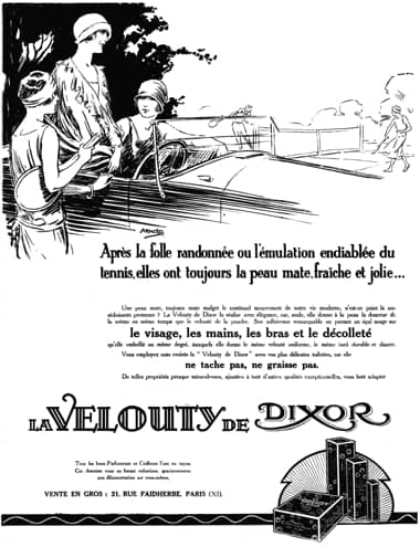 1925 Velouty de Dixor