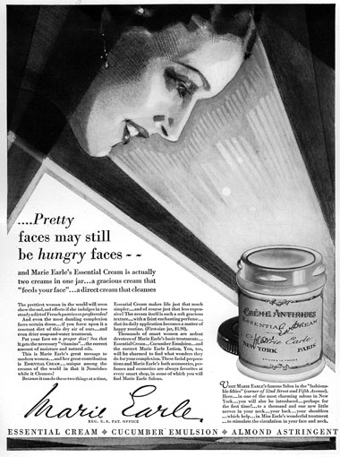 1928 Marie Earle Essential Cream