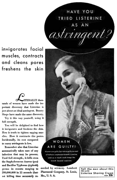 1930 Listerine