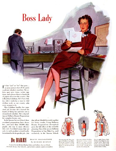 1944 DuBarry Leg Make-up