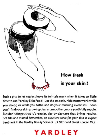 1948 Yardley Skin Food