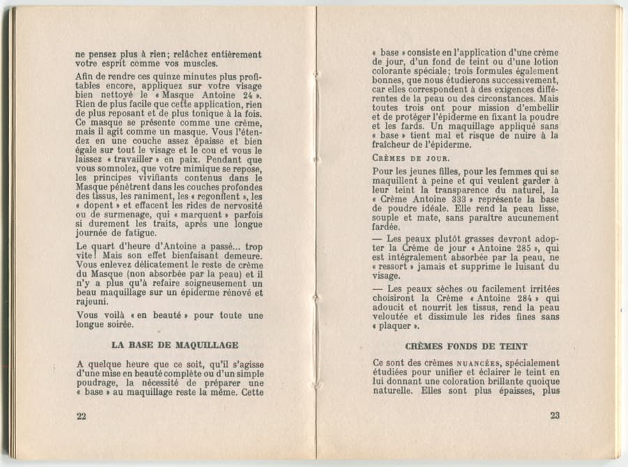 Conseils d'Antoine pages 22-23