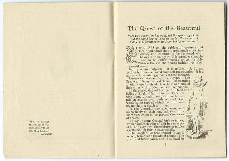 The Quest of the Beautiful  pages 2-3