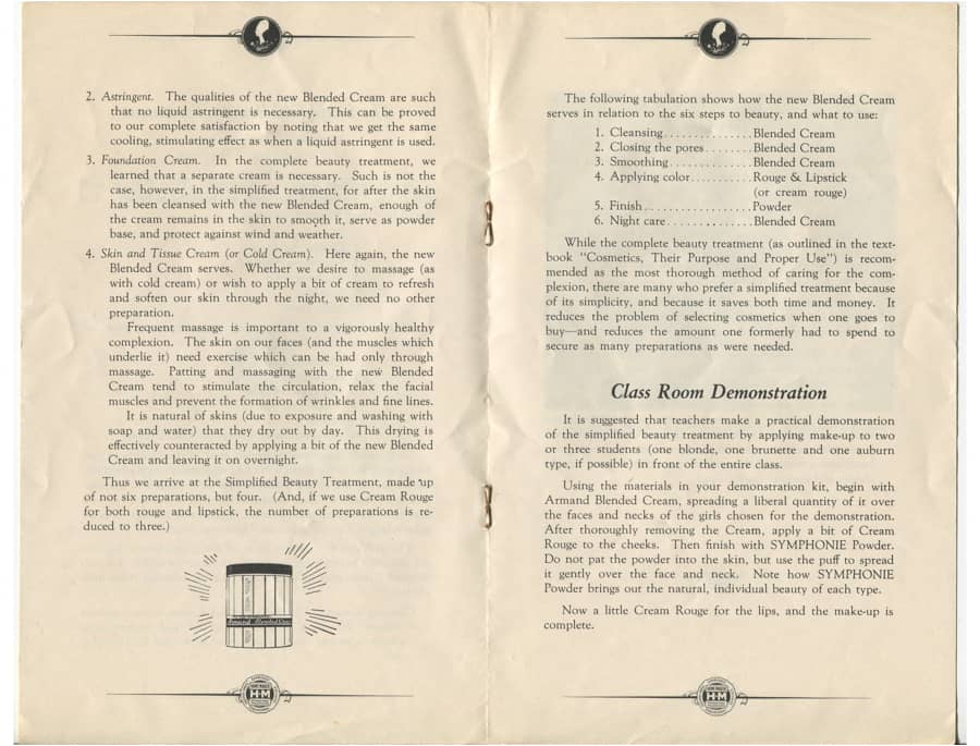 Cosmetics: Their Purpose and Proper Use pages 2-3