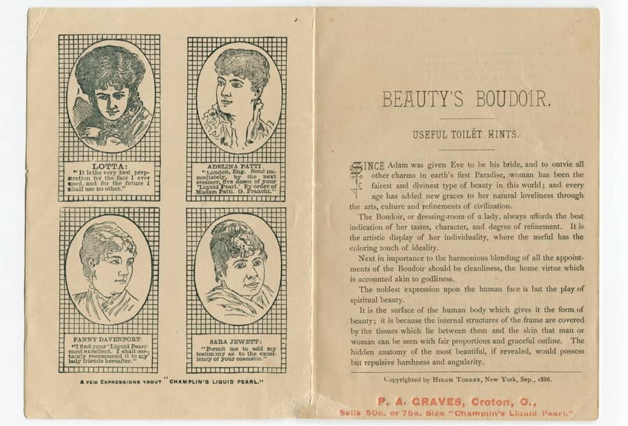 Beautys Boudour: Useful Toilet Hints page 1