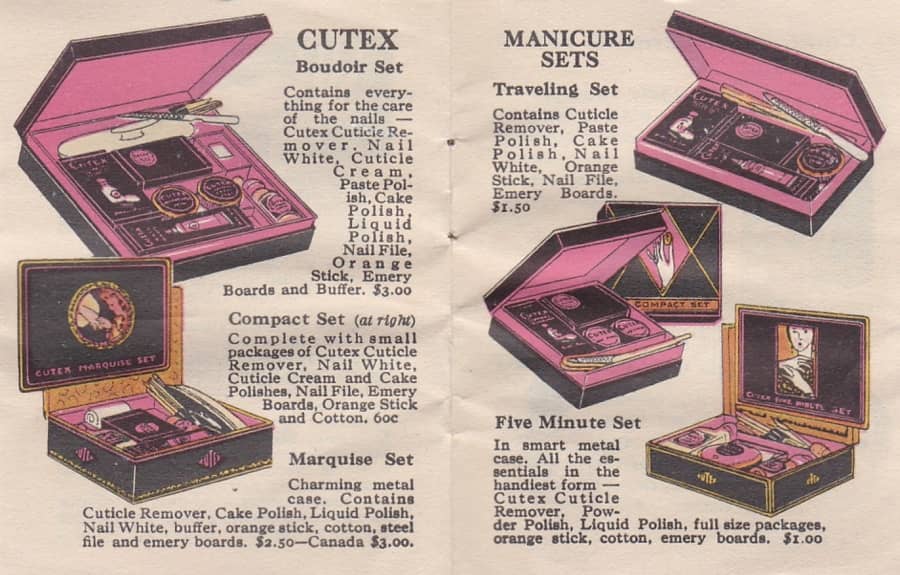 1927 The Correct Way to Manicure pages 8-9
