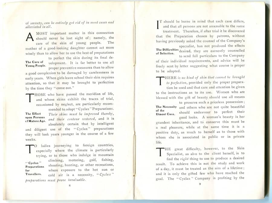 1912 The Cultivation and Preservation of Natural Beauty pages 8-9