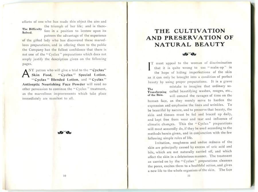 1912 The Cultivation and Preservation of Natural Beauty pages 10-11