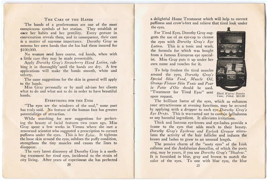 The Story of Dorothy Gray pages 20-21
