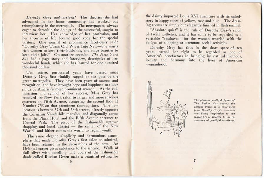 The Story of Dorothy Gray page 6-7