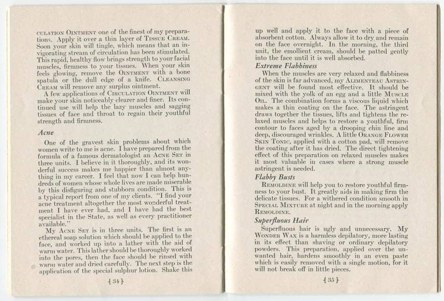 1929 Your Dowry of Beauty pages 34-35