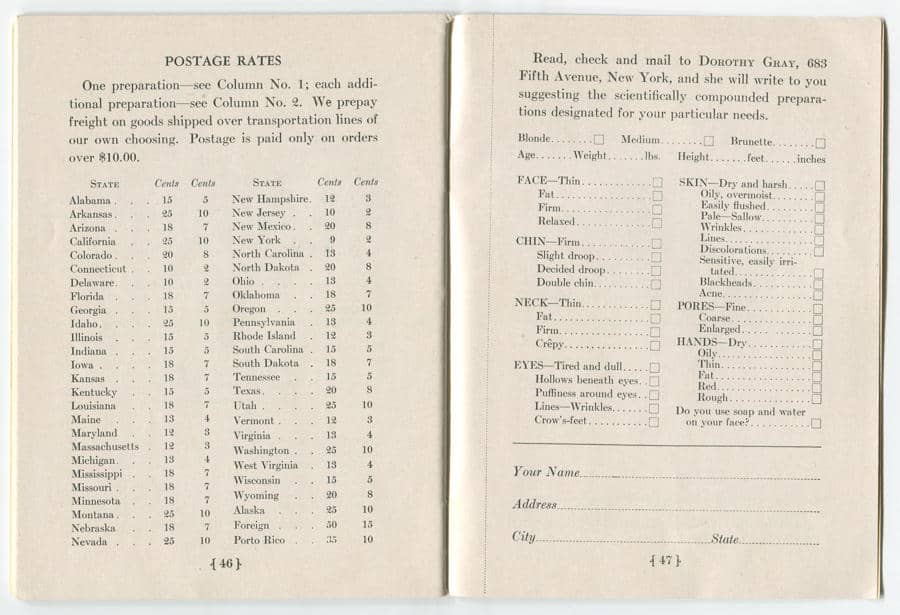1929 Your Dowry of Beauty pages 46-47