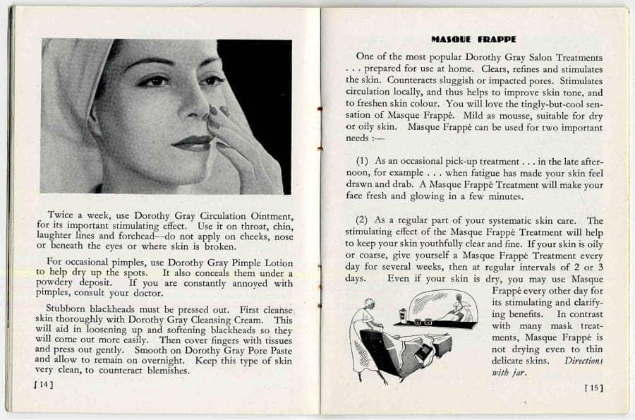 1939 Your Lovely Skin pages 14-15