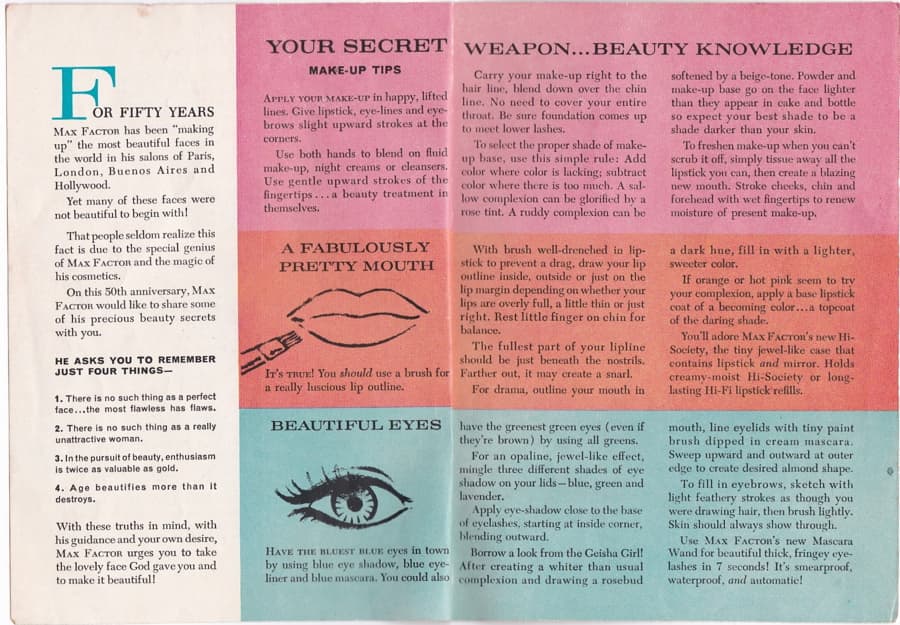 Beauty Secrets page 1