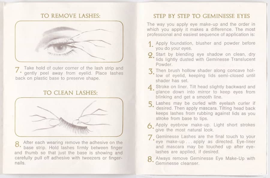 Geminesse Lash Creations panels 6, 7