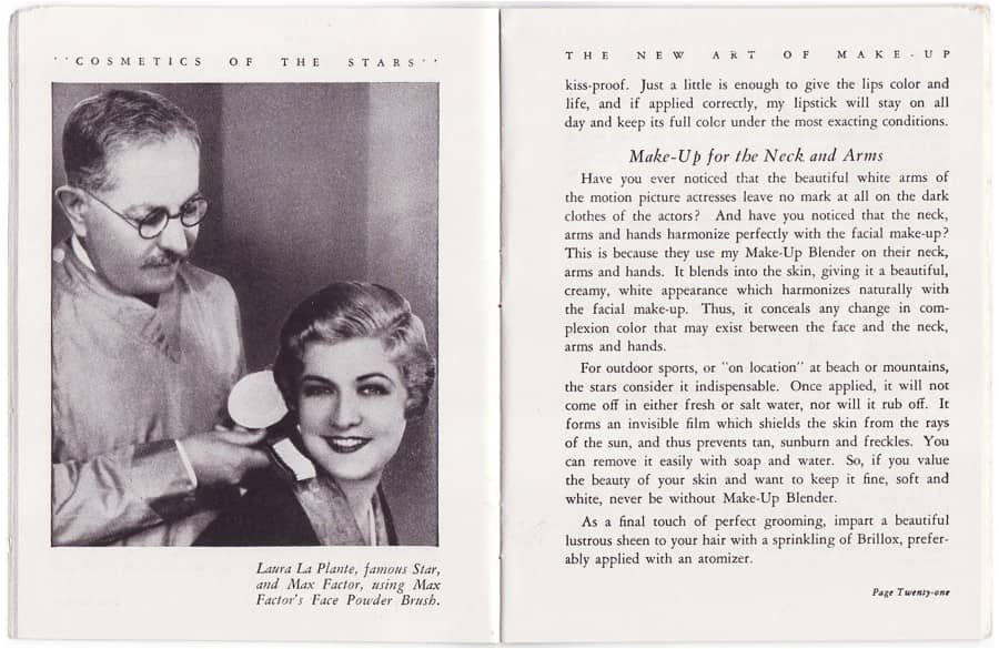 1931 The New Art of Society Make-up pages 18-19
