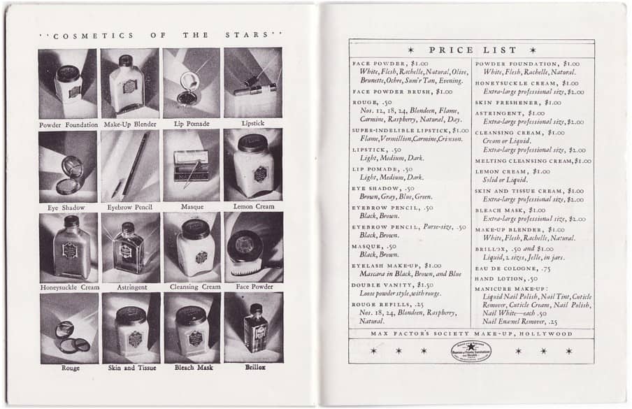 1931 The New Art of Society Make-up pages 42-43