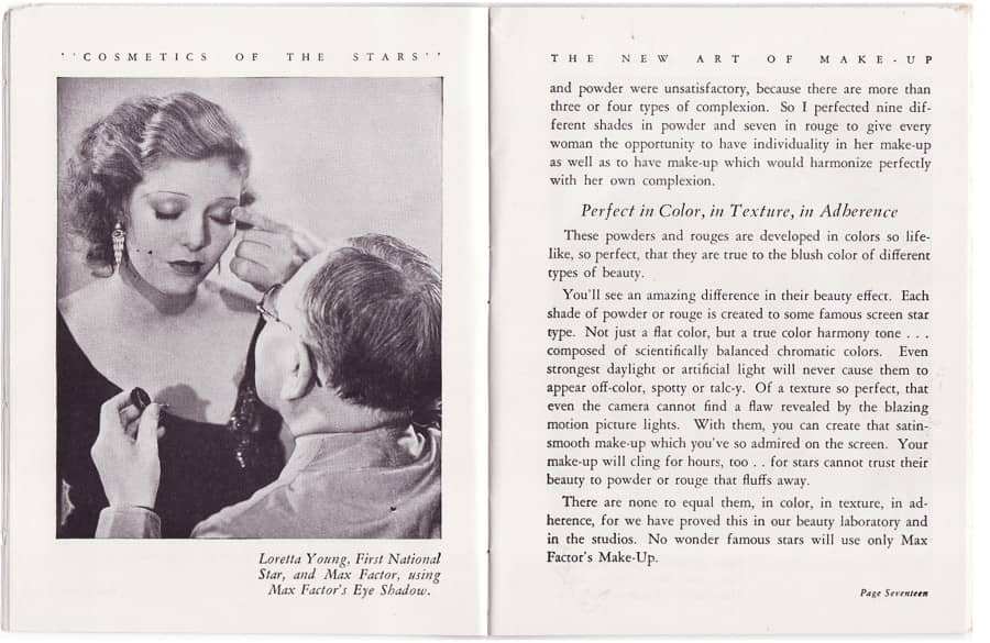 1931 The New Art of Society Make-up pages 14-15
