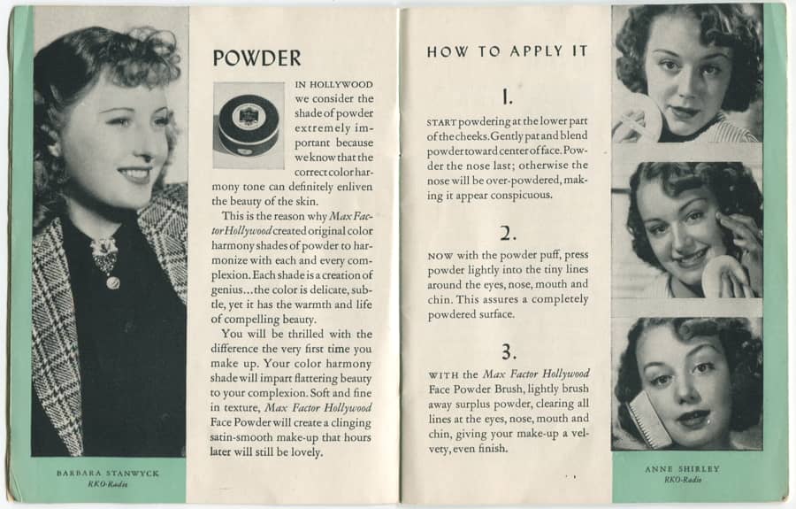 1940 The New Art of Make-up page 6-7