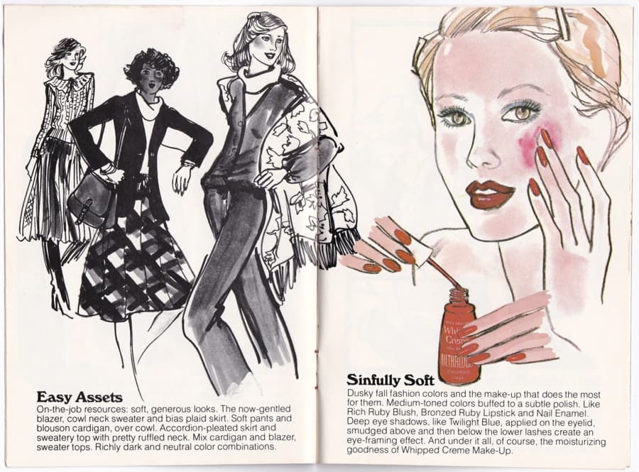 The Sinfully Rich Look pages 4,5