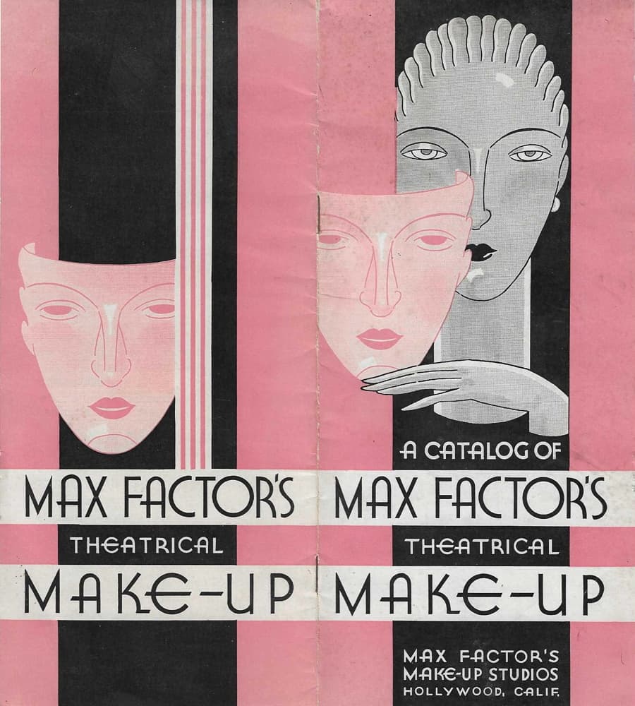 A Catalog of Max Factors Theatrical Make-Up cover
