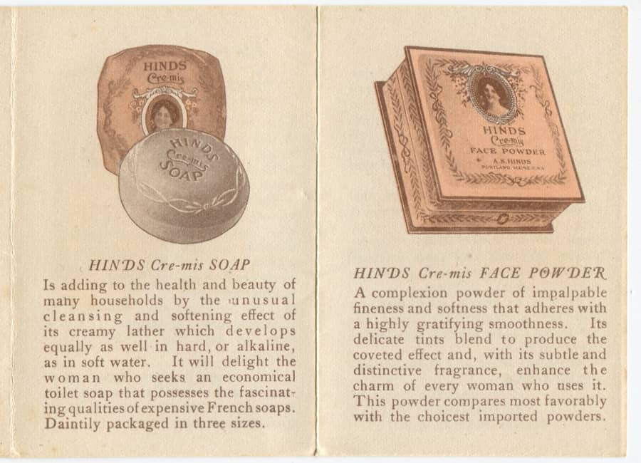 Hinds Honey and Almond Cream and Other Toilet Requisites panel 3
