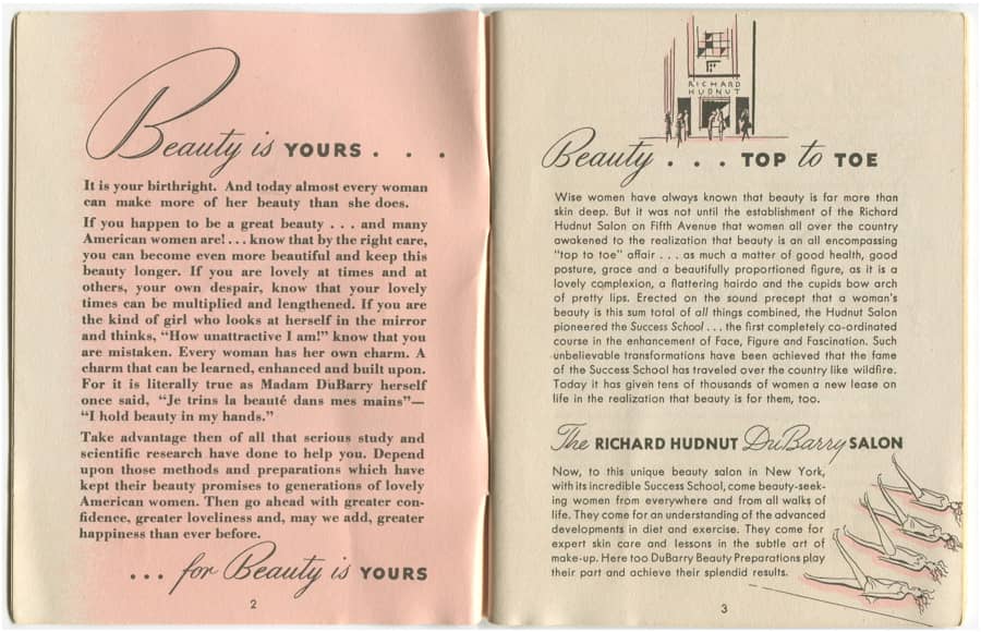 1941 Beauty is Yours pages 2-3