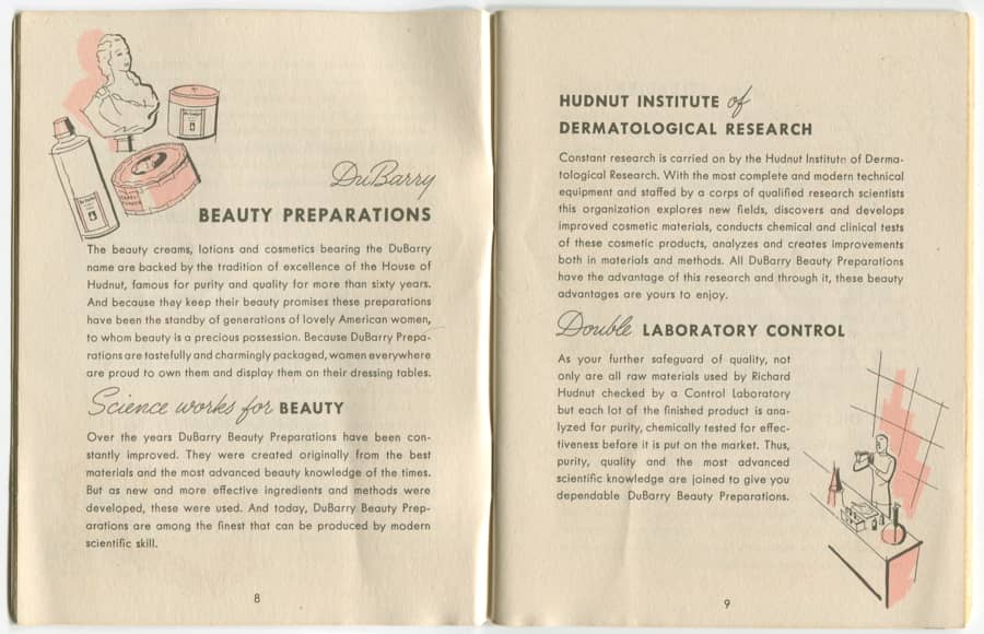 1941 Beauty is Yours pages 8-9