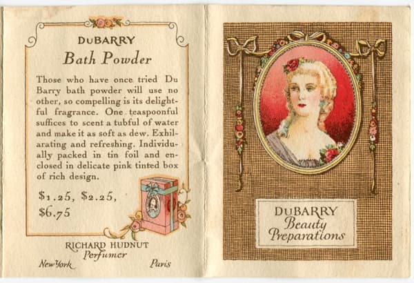 Du Barry Beauty side 1 panels 2,3