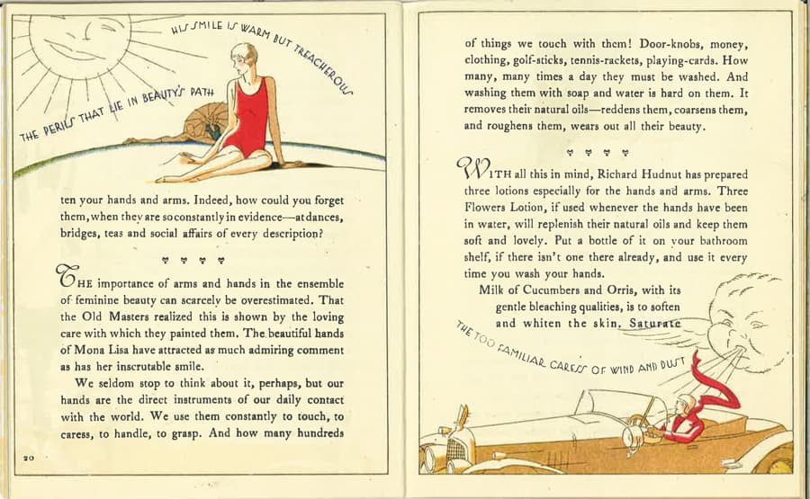 1927 The Way to Lovely Skin pages 20-21