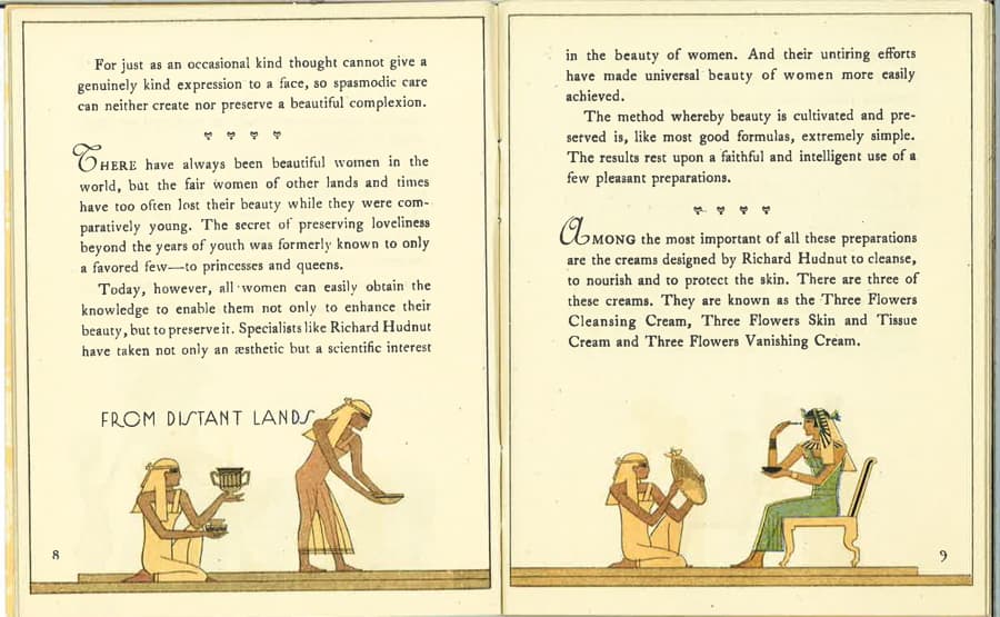 1927 The Way to Lovely Skin pages 8-9