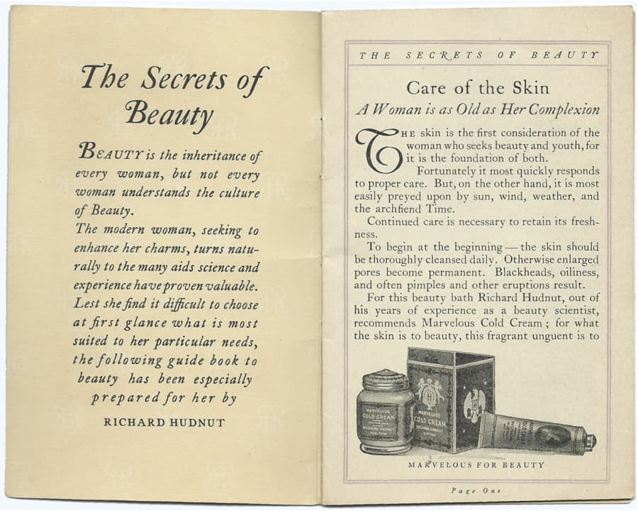 1919 The Secrets of Beauty page 1