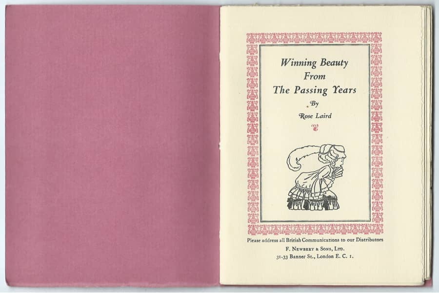 1928 Winning Beauty from the Passing Years page 1