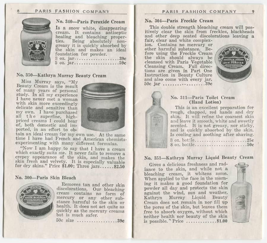 Paris Beauty Products page 6-7