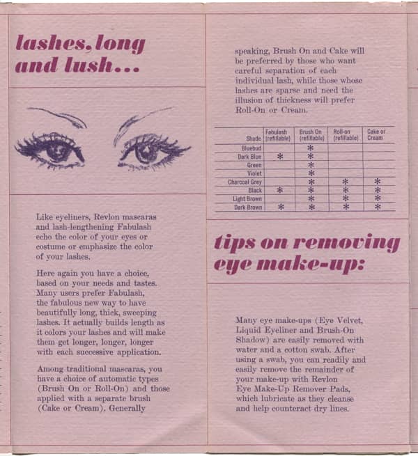 Choosing Eye Make-up by Revlon panels 3-4