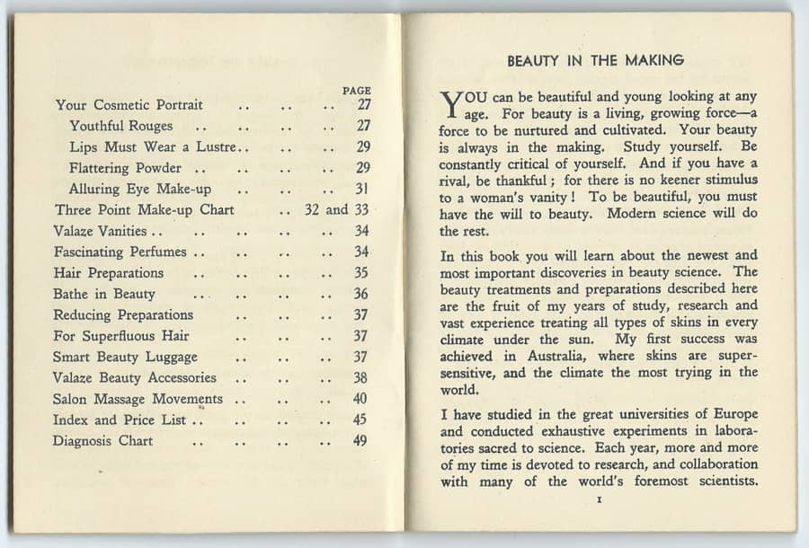 1937 Beauty in the Making pages 2-3