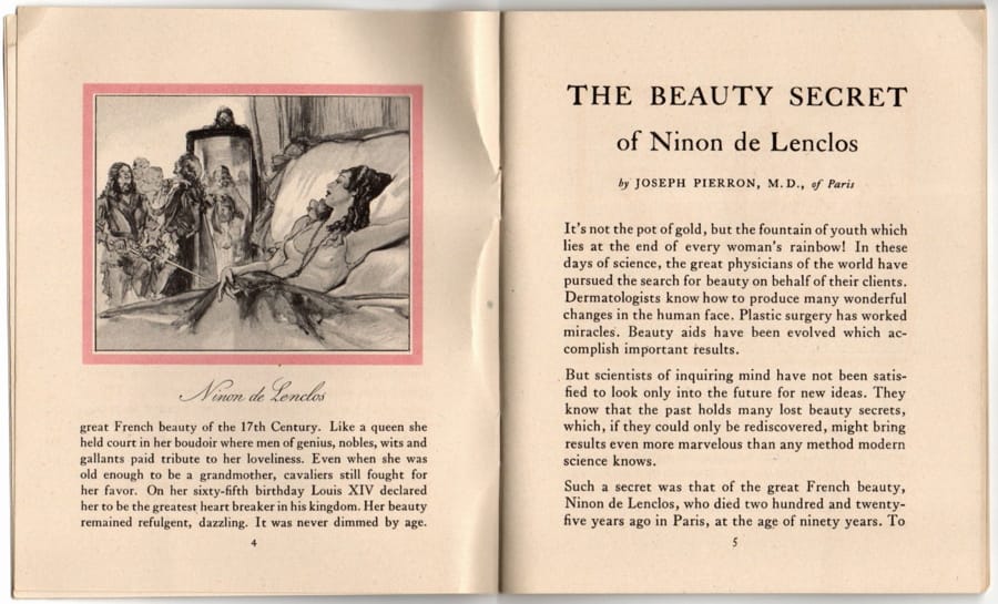 The Beauty Secret of the Woman who Never Got Old pages 4,5