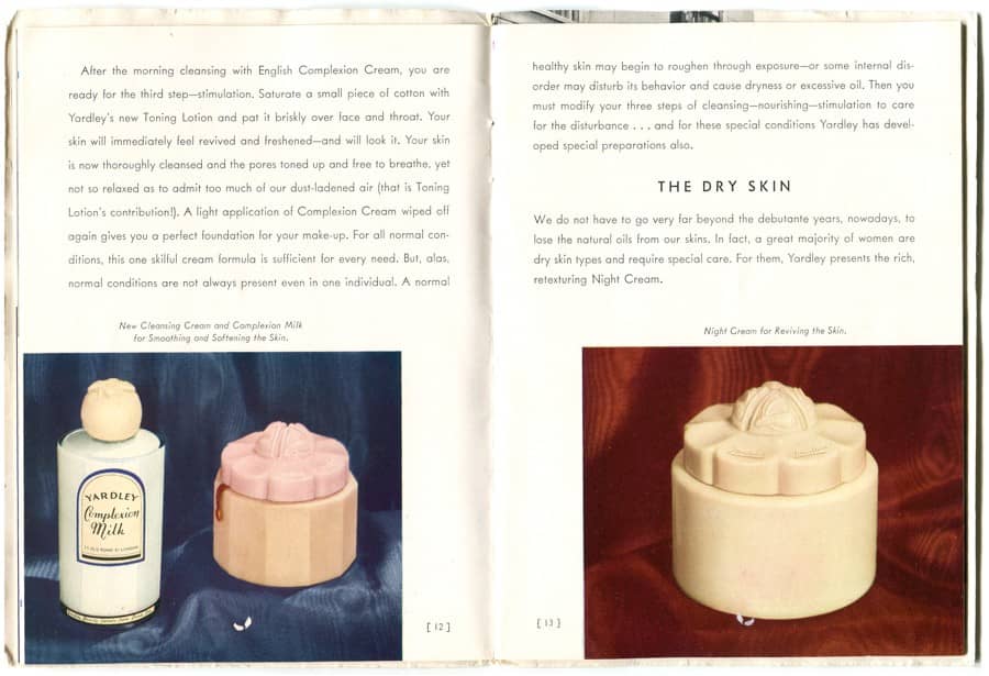 1937 Beauty Secrets from Bond Street pages 12-13