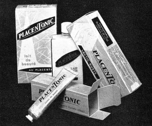 1965 Laboratories Akileine Placentonic