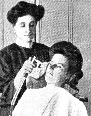 Red nose treatment detail