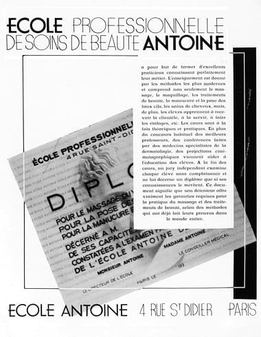 1937 Ecole Professional Antoine