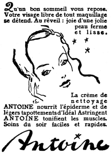 1944 Creme de Nettoyage and Ideal Astringent.