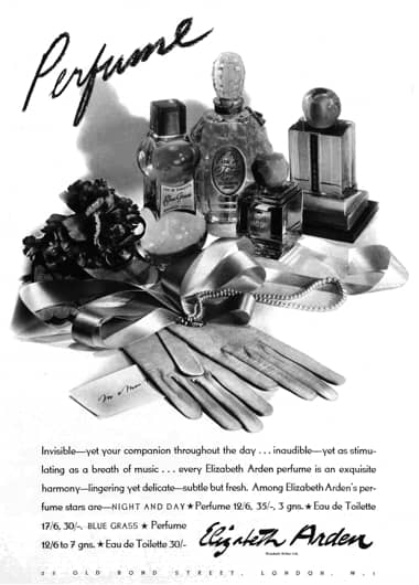 1938 Elizabeth Arden Perfumes