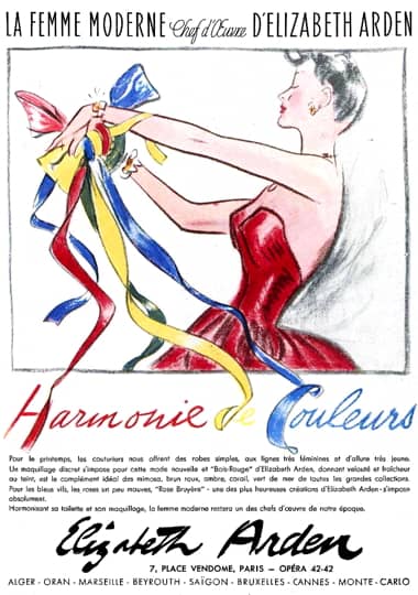 1939 Elizabeth Arden Harmonie Couleurs